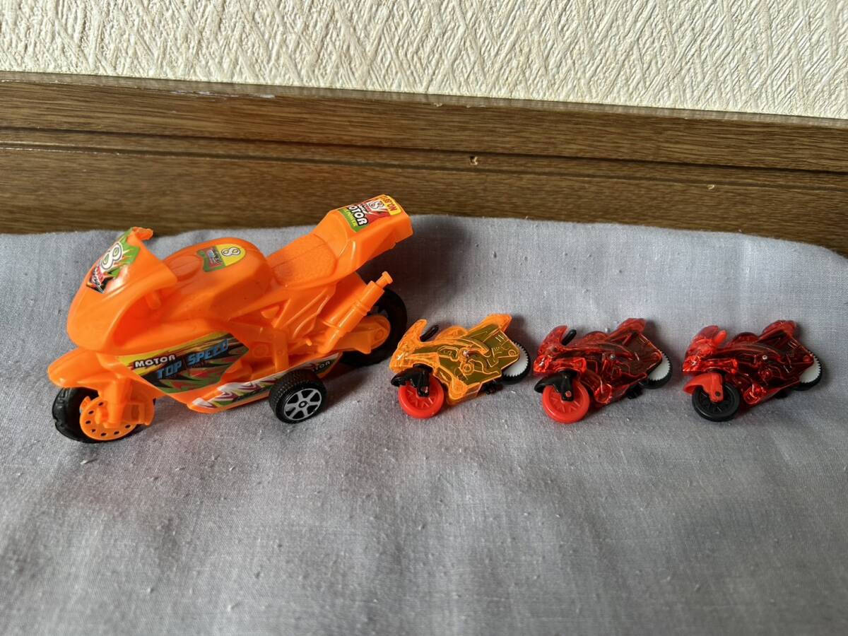 1 BIKE プルバックバイク フイギュア 4set 拍卖