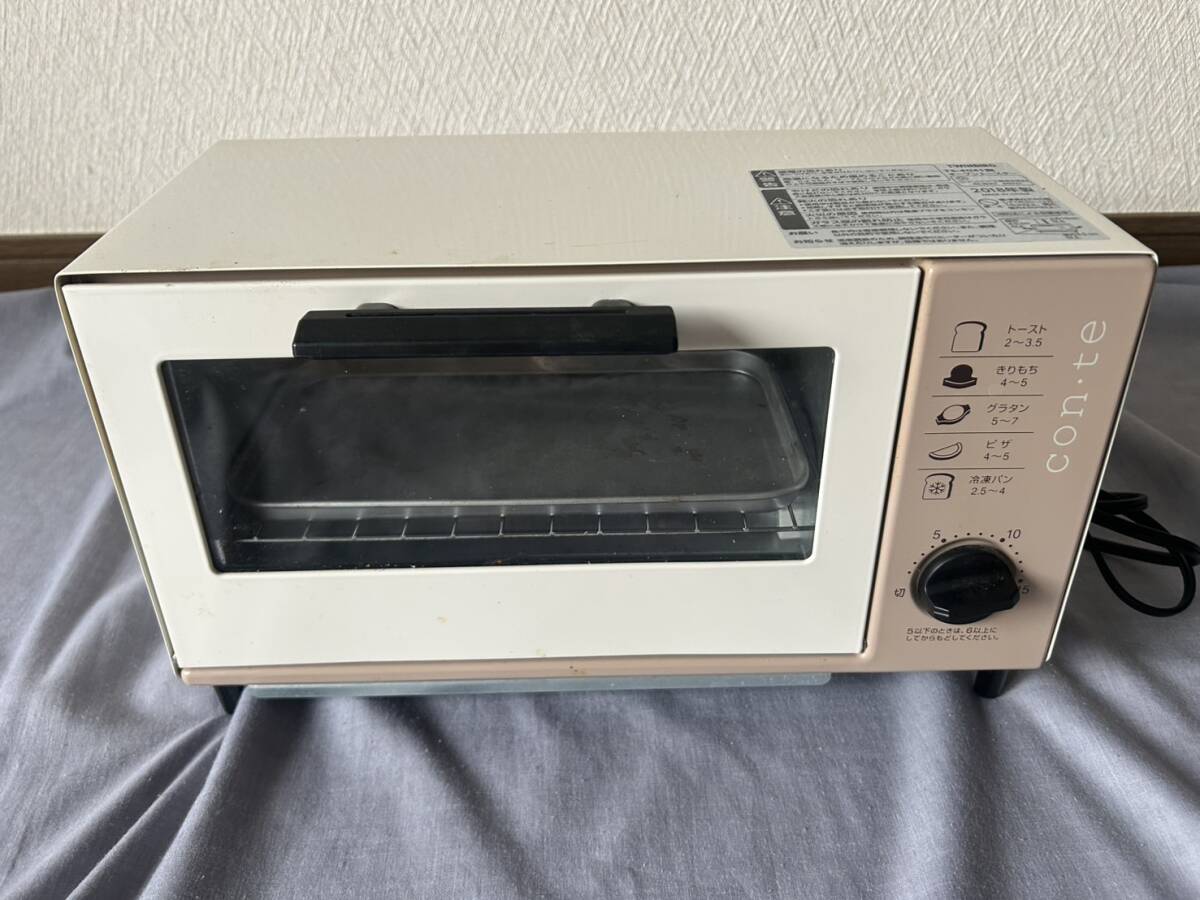 2 TWINBIRD ツインバード con・te オーブントースター TS-4041 2018年製拍卖