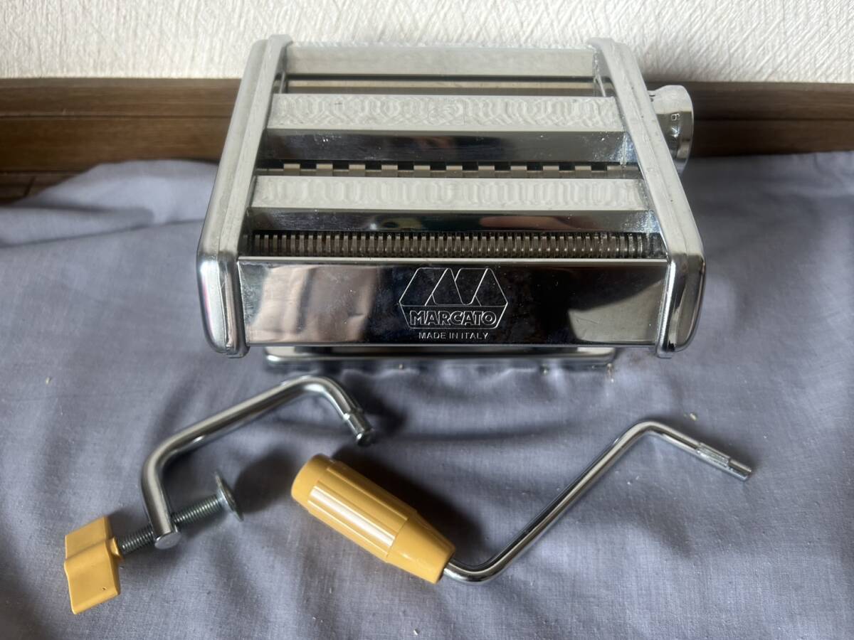 Marcato マルカート パスタマシーン Ampia 150 ステンレス製拍卖