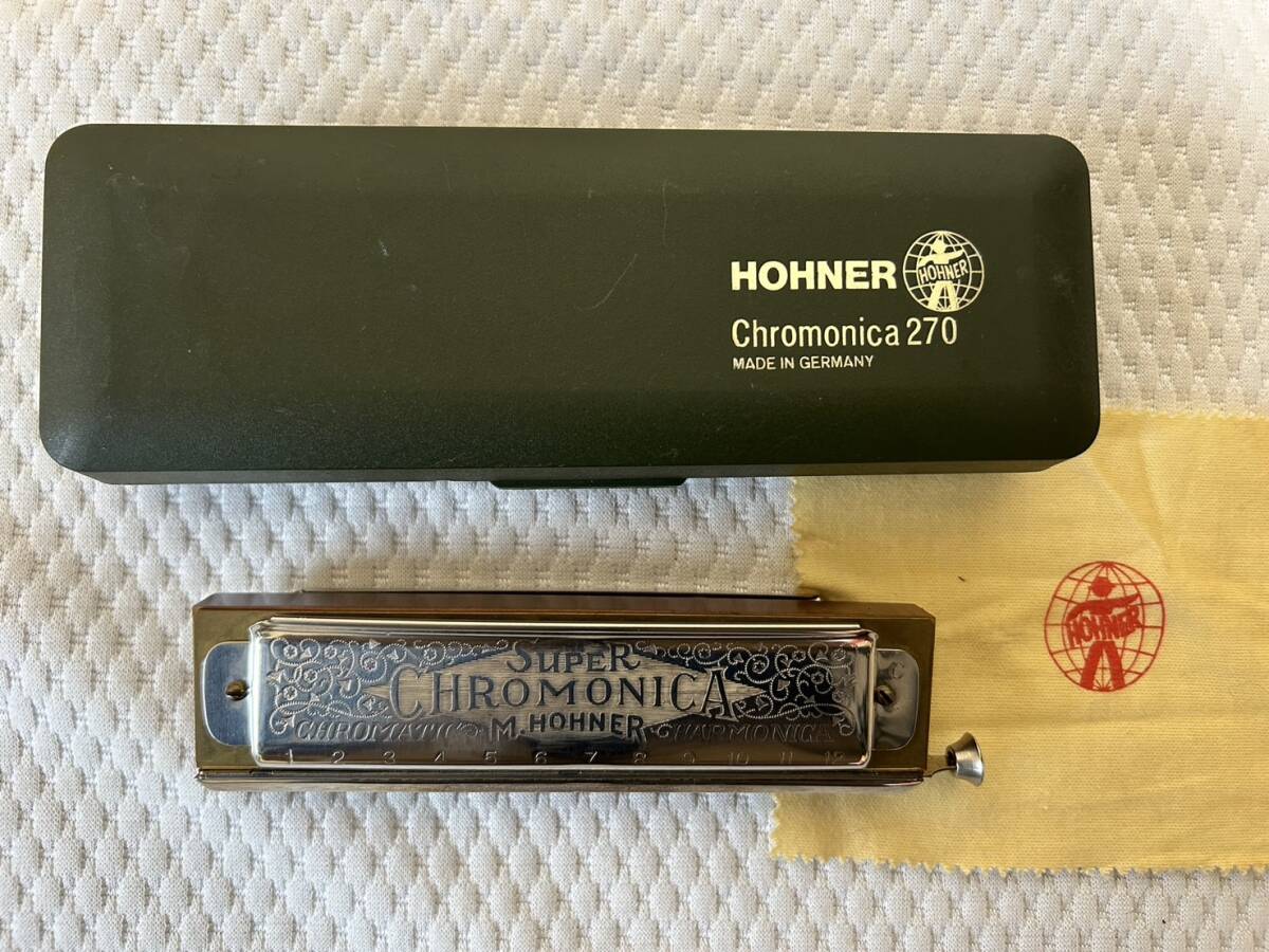 26 Hohner ホーナー Super Chromonica 270 ハーモニカ C調拍卖