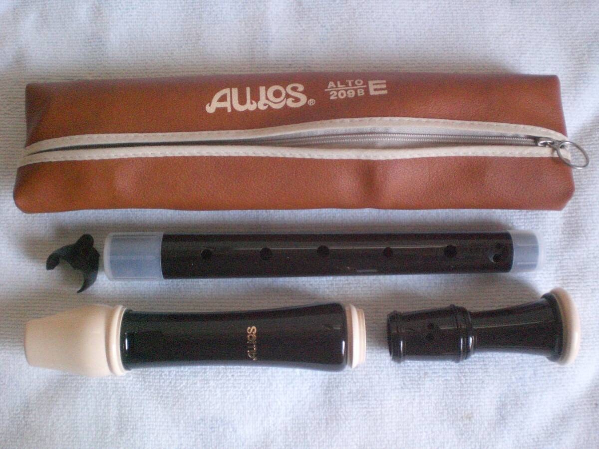 19 リコーダー AULOS アウロス ALTO RECORDER アルトリコーダー 209B拍卖