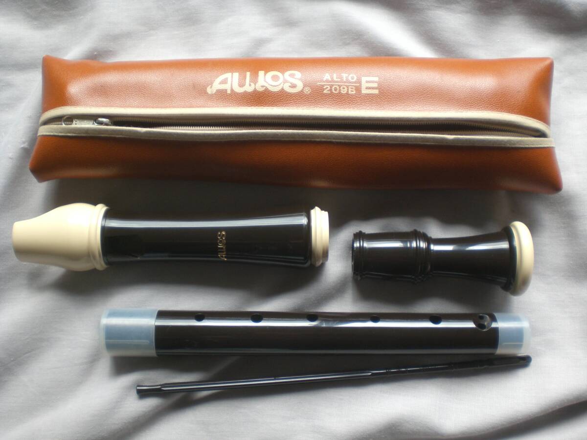 30 リコーダー AULOS アウロス ALTO RECORDER アルトリコーダー 209B拍卖