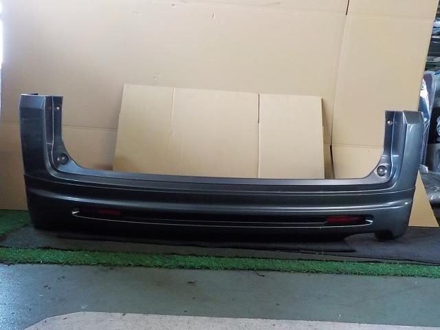 ◆RG1 ステップワゴン リヤバンパー NH737M/グレーメタリック 無限ハーフスポイラー付 損傷多数【個人宅宛発送不可】◆H-3-3下拍卖