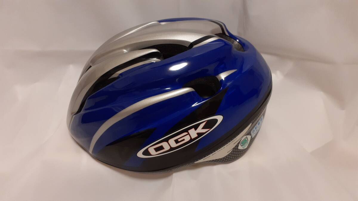 OGK 自転車用ヘルメット 児童用 ブルー拍卖