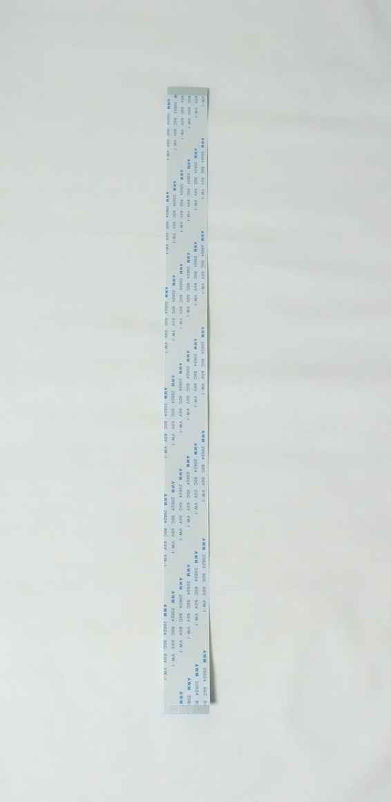 フレキシブルフラットケーブル0.5mmピッチ40ピン長さ30cm接続面同じ2本セット(FFC、新品)拍卖