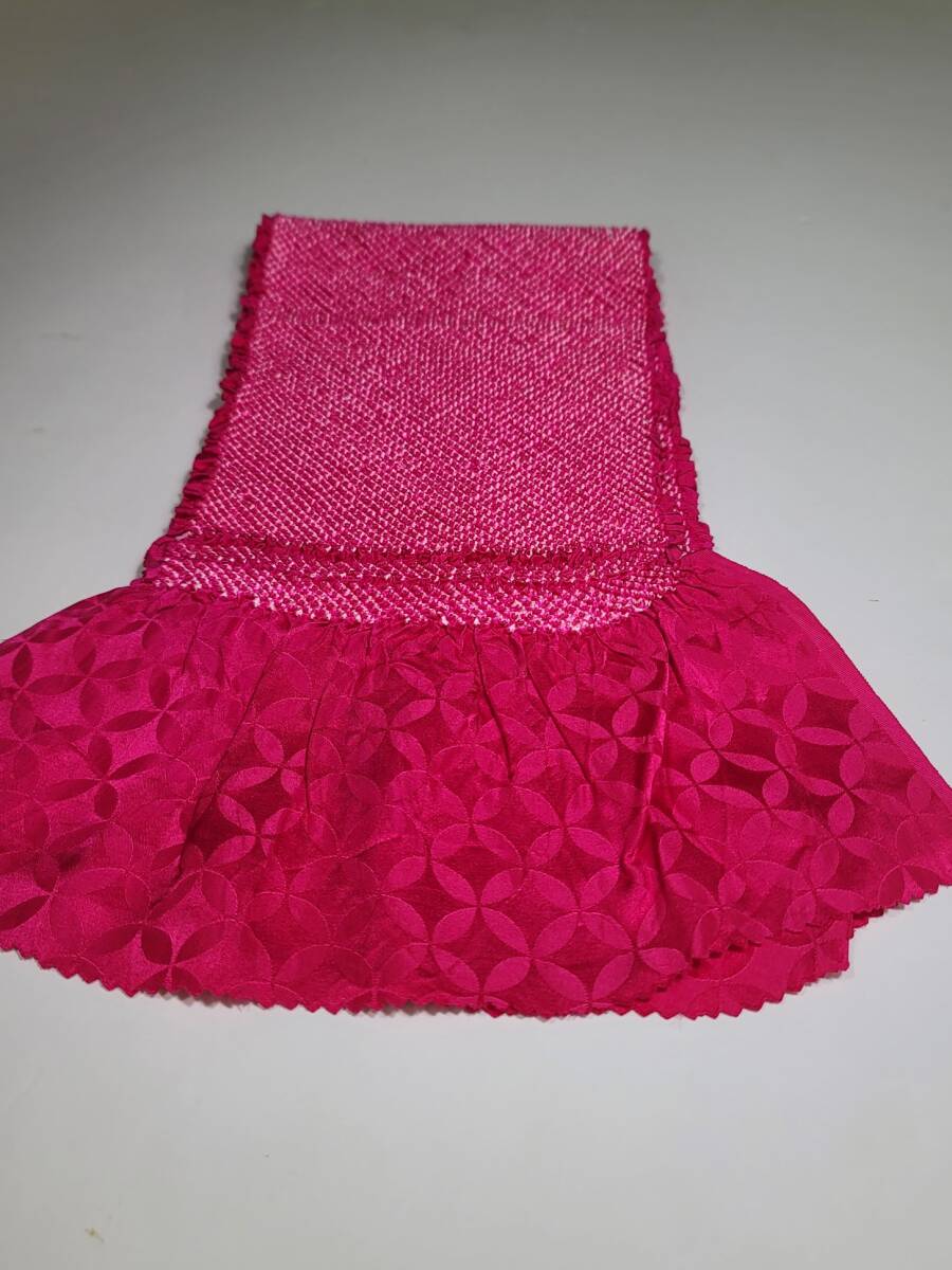 超破格☆即決1580円☆新品☆振袖用 総絞り帯揚げ 正絹 ☆送料込み☆⑤拍卖