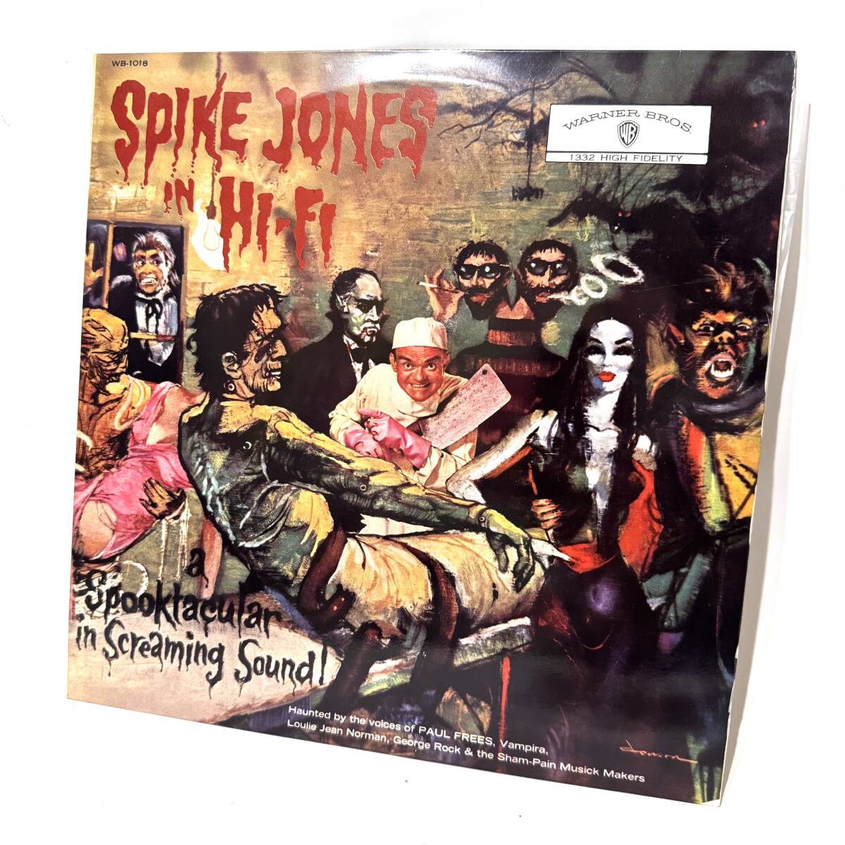 Spike Jones In Hi-fi スパイク・ジョーンズ楽団 スリラー劇場 / WB-1018拍卖