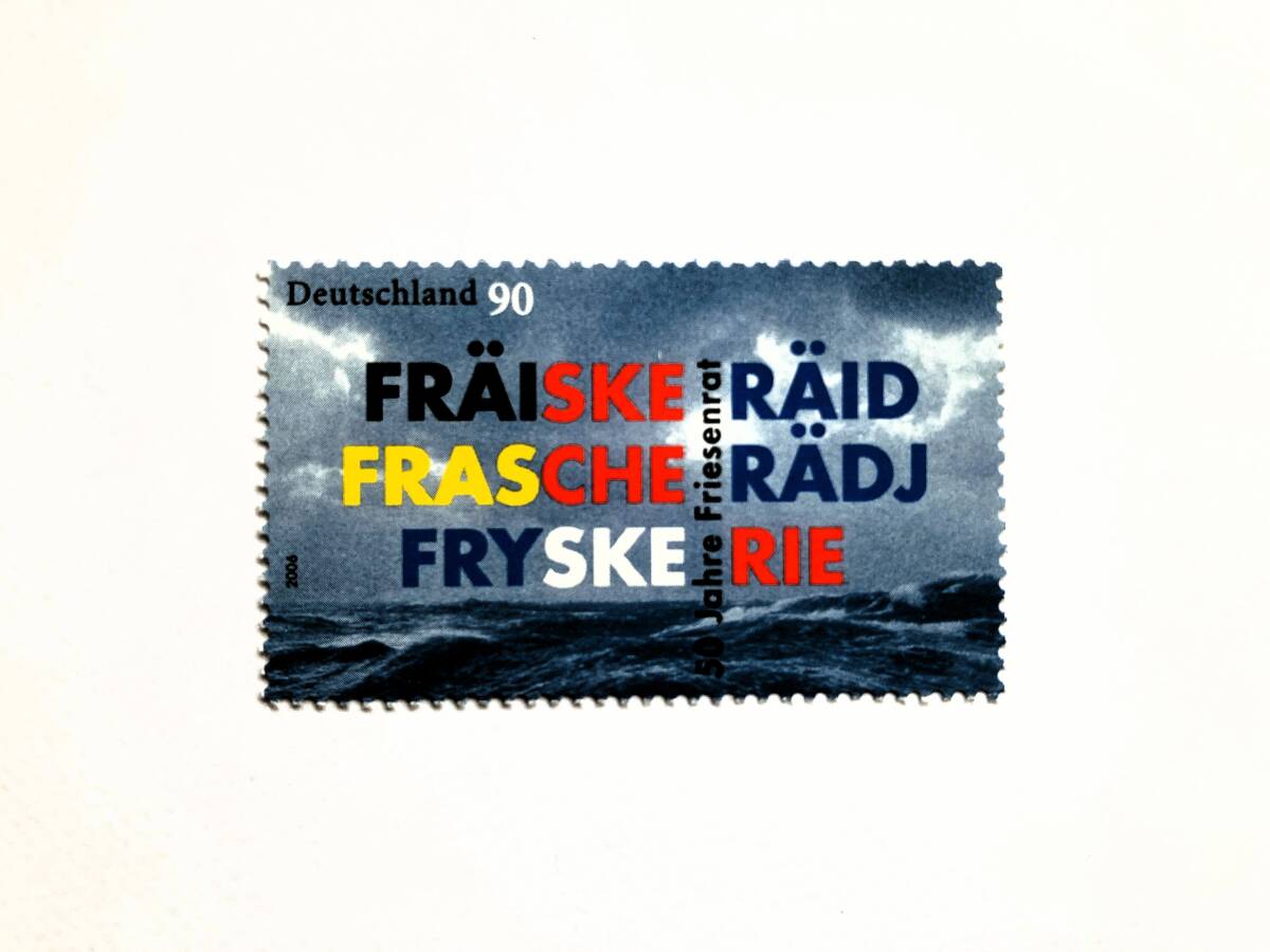 外国切手: ドイツ切手 「Frisian Council 50年」 1種完 未使用拍卖