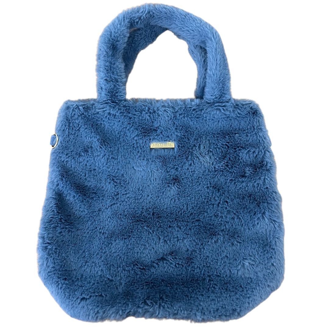 MATURIA マチュリア ふわふわバッグ ブルー z拍卖