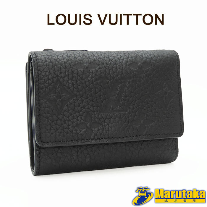 【ルイヴィトン】ポルトフォイユ パイロット M82556 ICチップ モノグラム トリヨン LVロゴ ミニウォレット 三つ折り財布 24k395拍卖