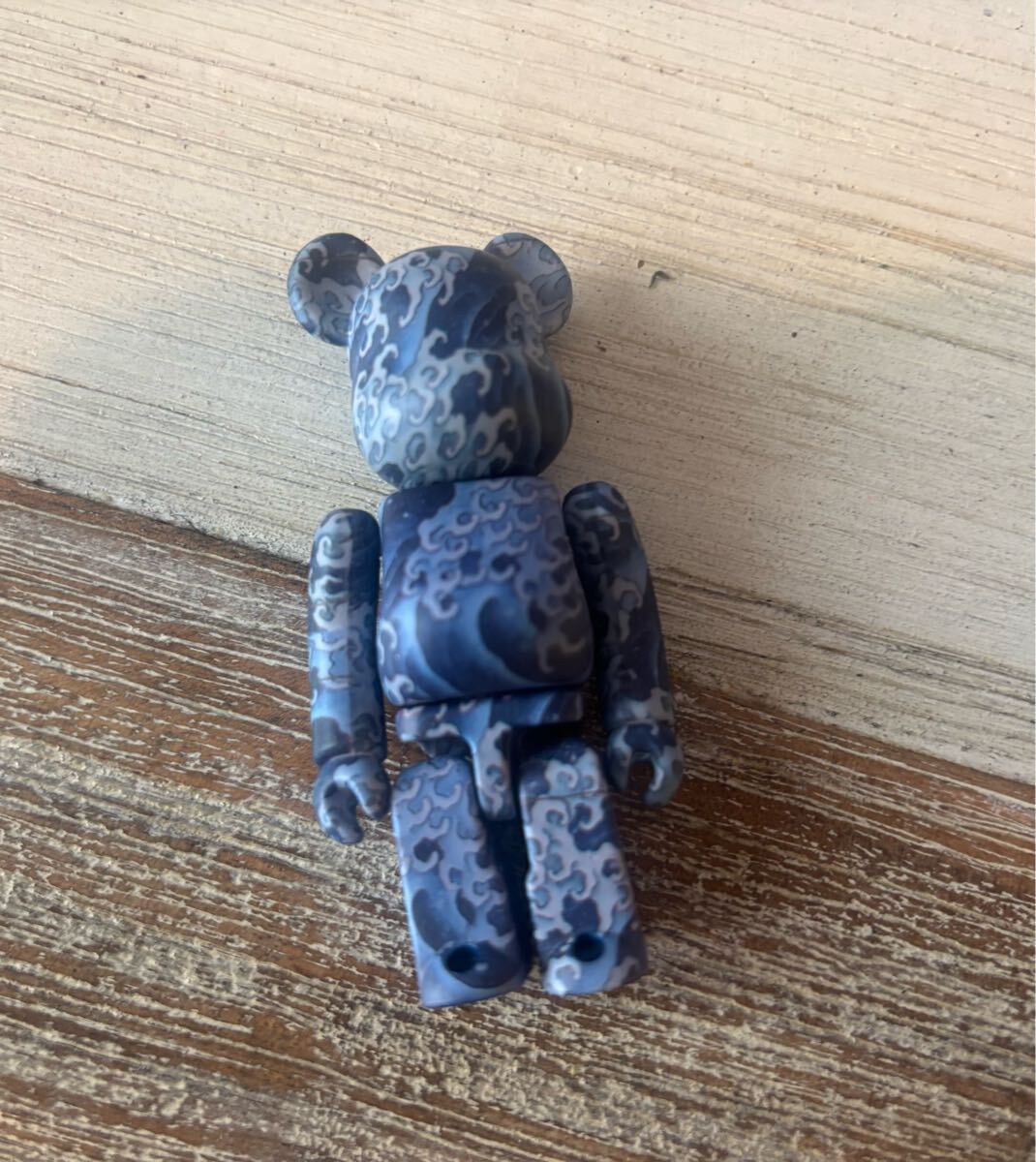 葛飾北斎 上町祭屋台天井絵 男浪 ベアブリック /BE@RBRICK 100%(メディコムトイ・フィギュア)拍卖