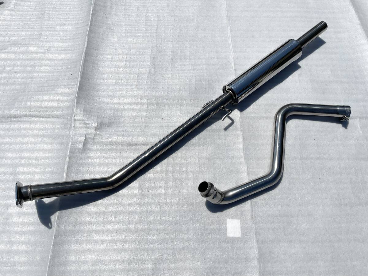 【美品】ステンレス センターパイプ サイレンサー bB NCP30/NCP31 中間パイプ マフラー 社外拍卖