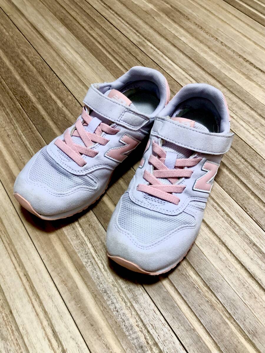 20cmnew balance YV373 キッズ ジュニア レディース ベルクロ マジックテープ ニューバランス スニーカー 拍卖