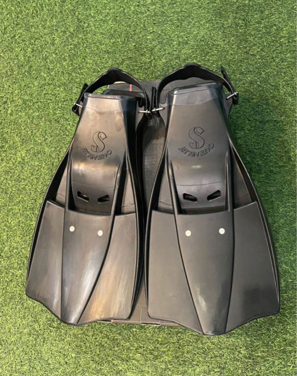 新品 SCUBAPRO ジェットフィン レボ サイズ レギュラー Jet Fin Revo Regular拍卖