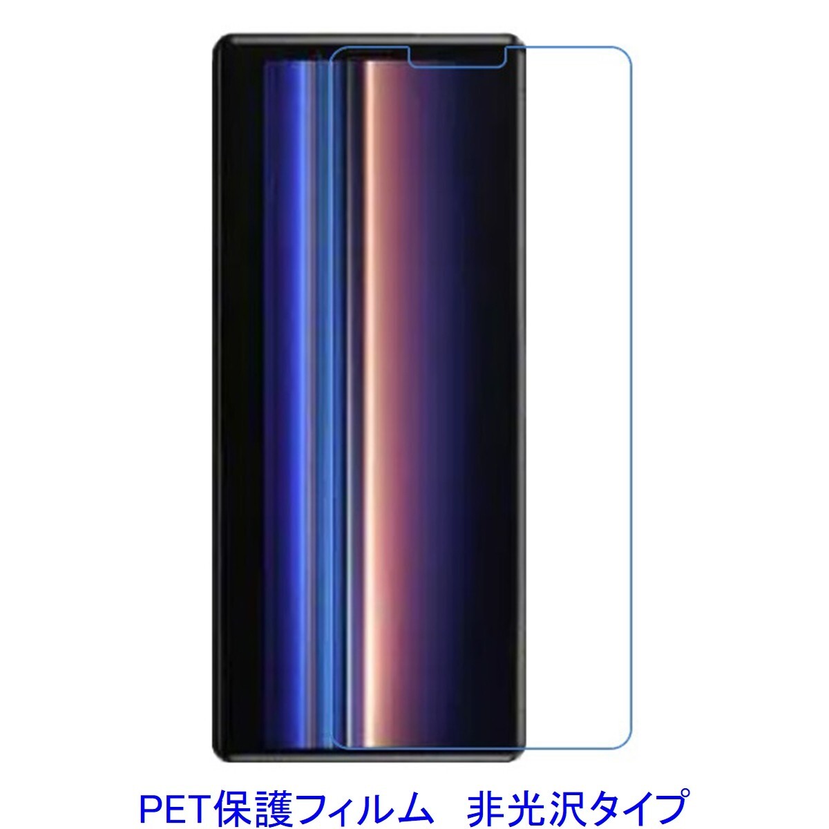 【2枚】 Xperia 1 II SO-51A SOG01 液晶保護フィルム 非光沢 指紋防止 D076拍卖