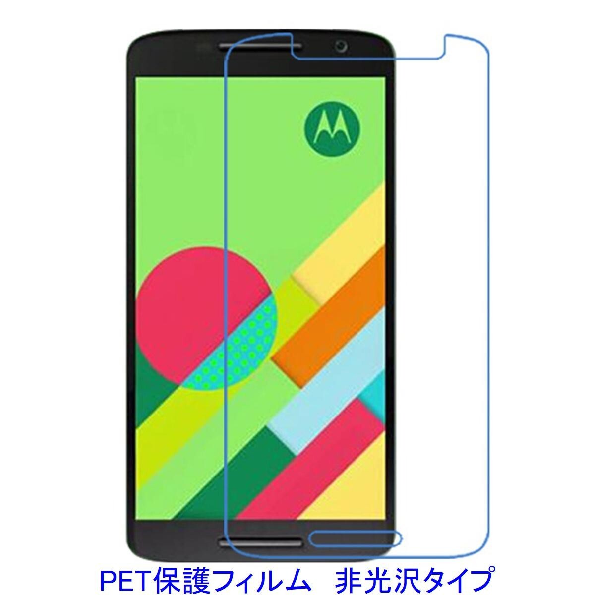 【2枚】 Moto X Play 液晶保護フィルム 非光沢 指紋防止 F194拍卖