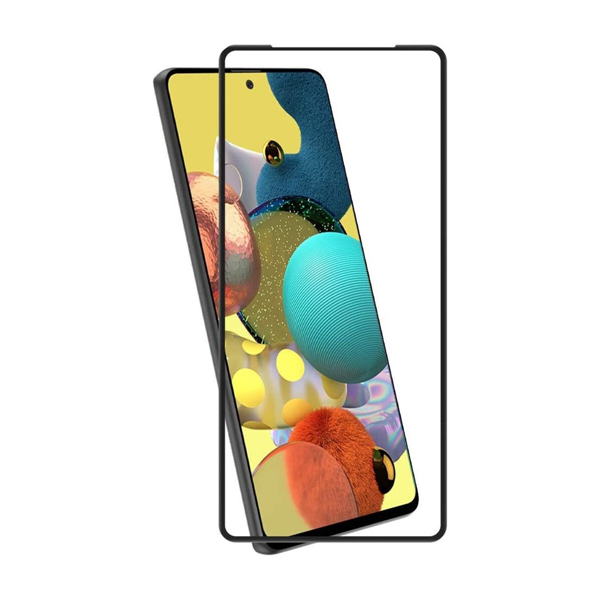 Galaxy A52 5G SC-53B Galaxy A53 5G SC-53C SCG15 9H 0.26mm 枠黒色 強化ガラス 液晶保護フィルム 2.5D L066拍卖