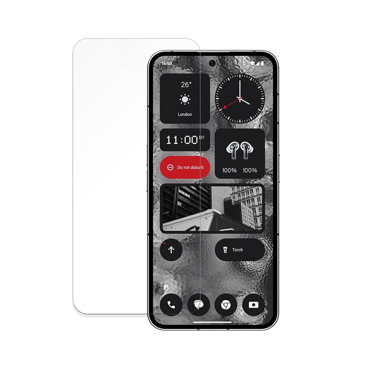 Nothing Phone(2) 6.7インチ 9H 0.26mm 強化ガラス 液晶保護フィルム 2.5D K346拍卖