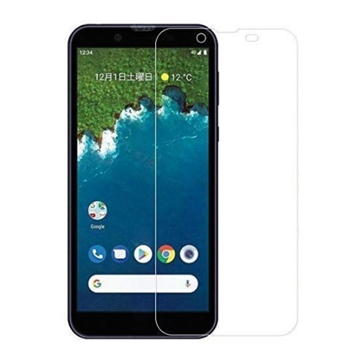 Android One S5 S5-SH 0.3mm 強化ガラス 液晶保護フィルム 2.5D K605拍卖