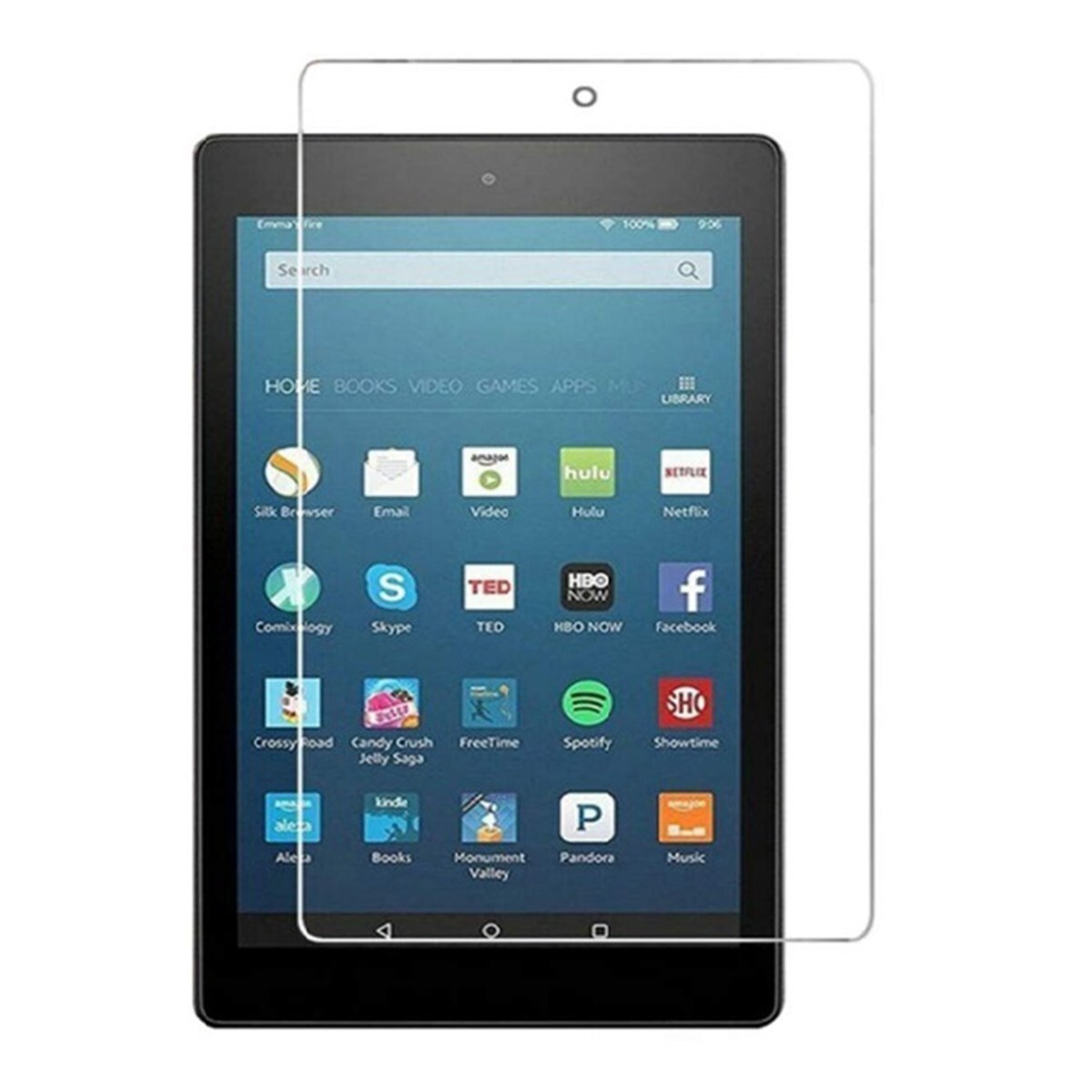 Kindle Fire HD 10 2015年 10.1インチ 0.33mm 強化ガラス 液晶保護フィルム R加工なし K760拍卖