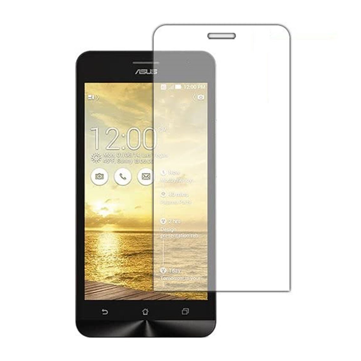 ASUS ZenFone5 A500KL 2014年 5.0インチ 9H 0.26mm 強化ガラス 液晶保護フィルム 2.5D KA12拍卖