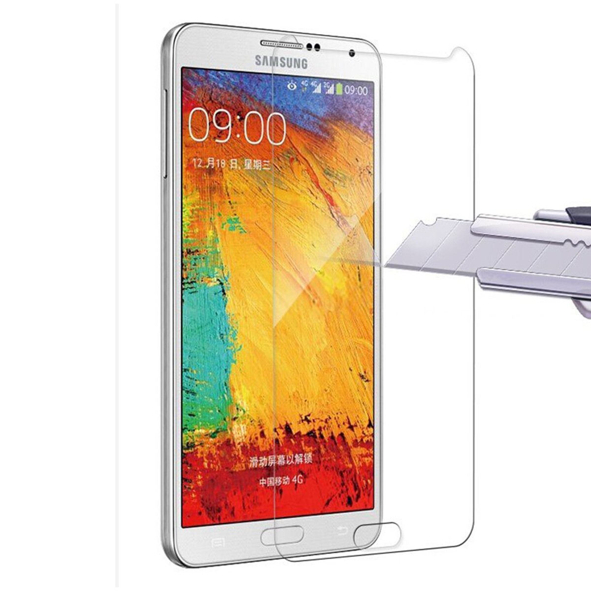 Galaxy Note3 SC-01F SCL22 硬度9H 0.33mm 強化ガラス 液晶保護フィルム 2.5D KC26拍卖