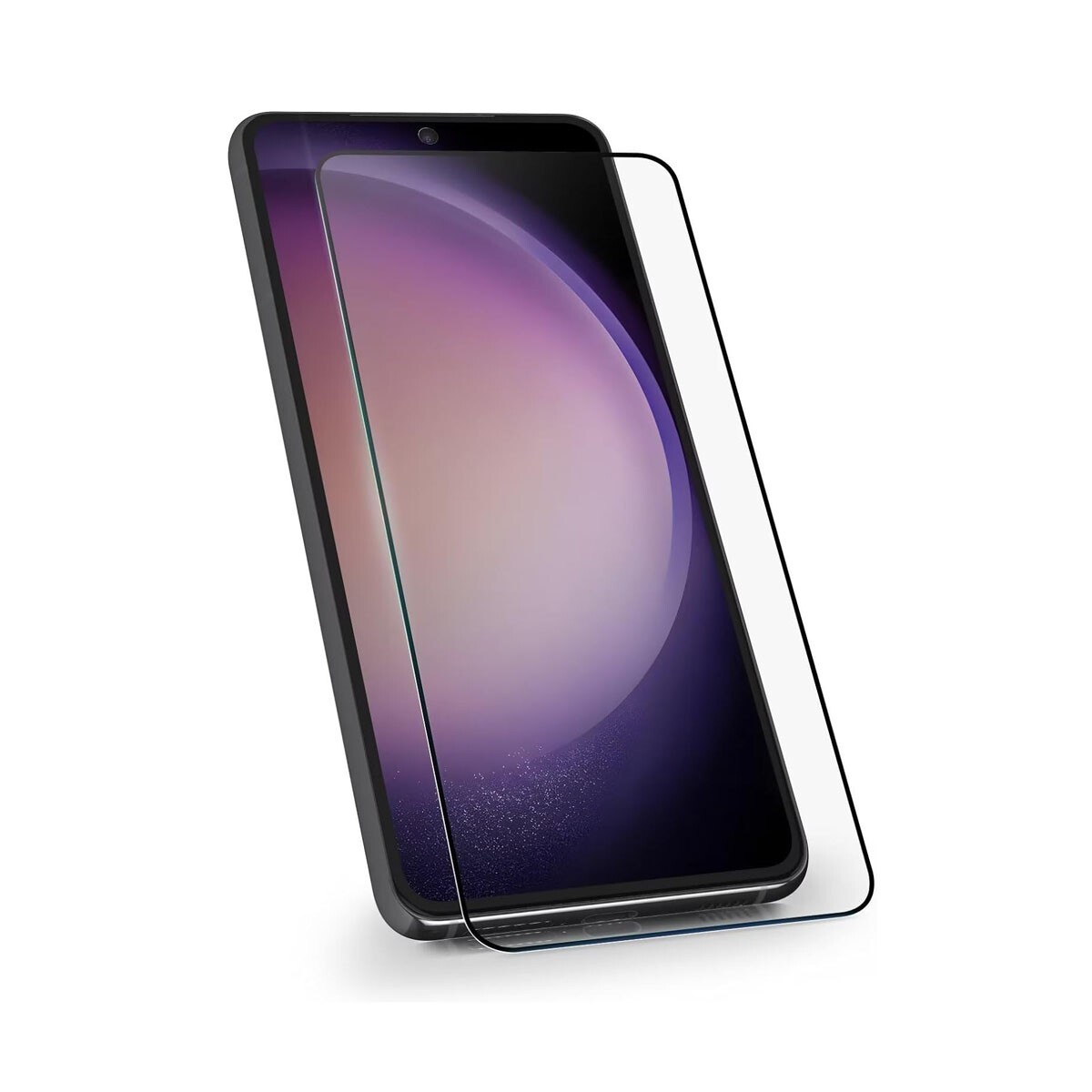 Galaxy S24 SC-51E SCG25 9H 0.26mm 枠黒色 指紋認証対応 強化ガラス 液晶保護フィルム 2.5D KC87拍卖