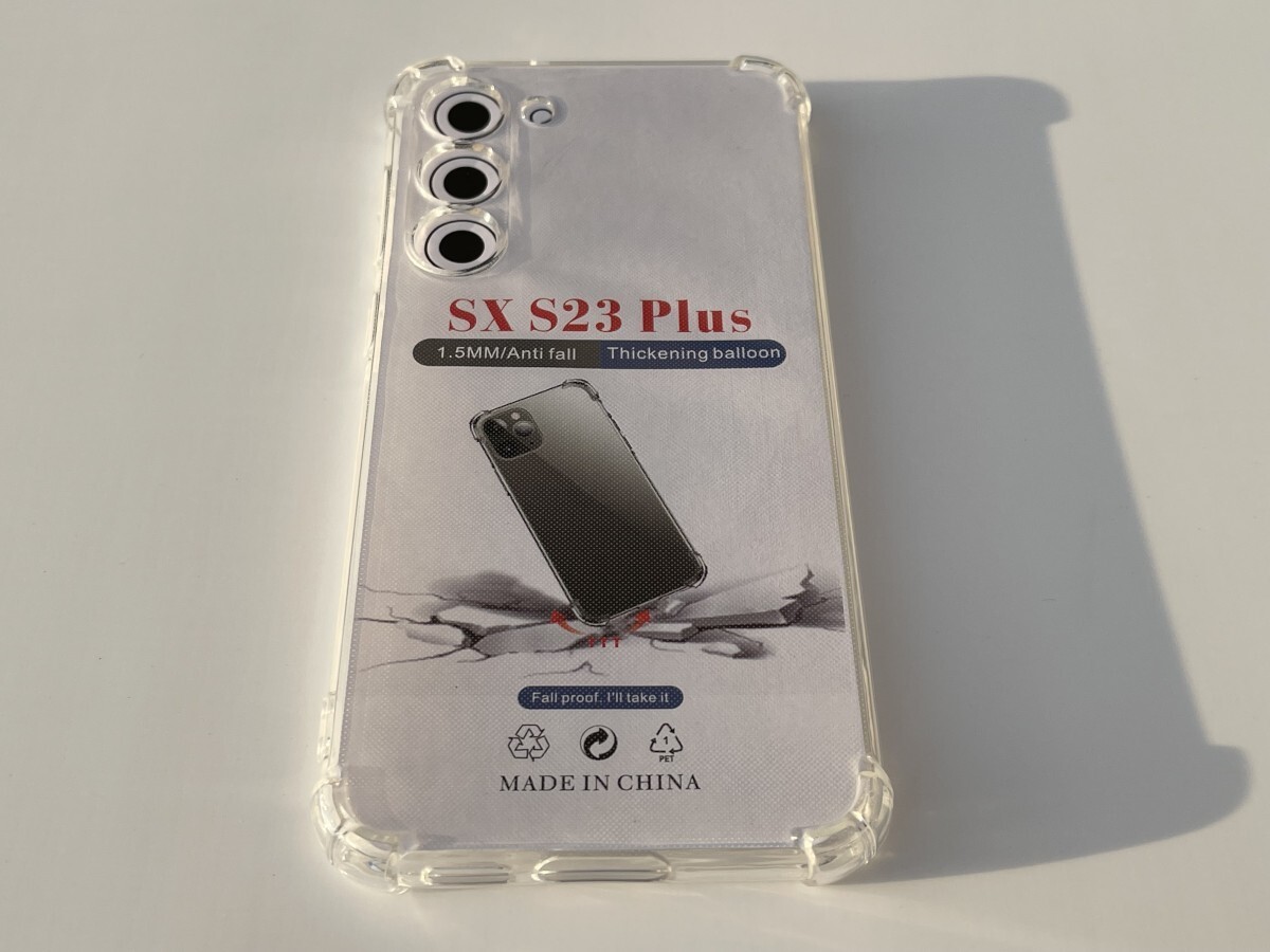 Galaxy S23 Plus 5G 6.5インチ 耐衝撃 上質 TPU ソフト 透明 クリア ケース みみ A179拍卖