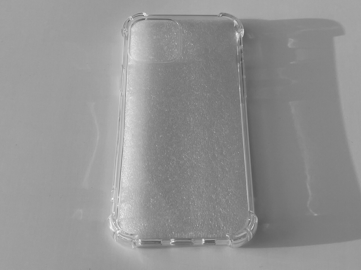 iPhone 12 iPhone 12 Pro 6.1インチ 耐衝撃 上質 TPU ソフト 透明 クリア ケース みみ A189拍卖