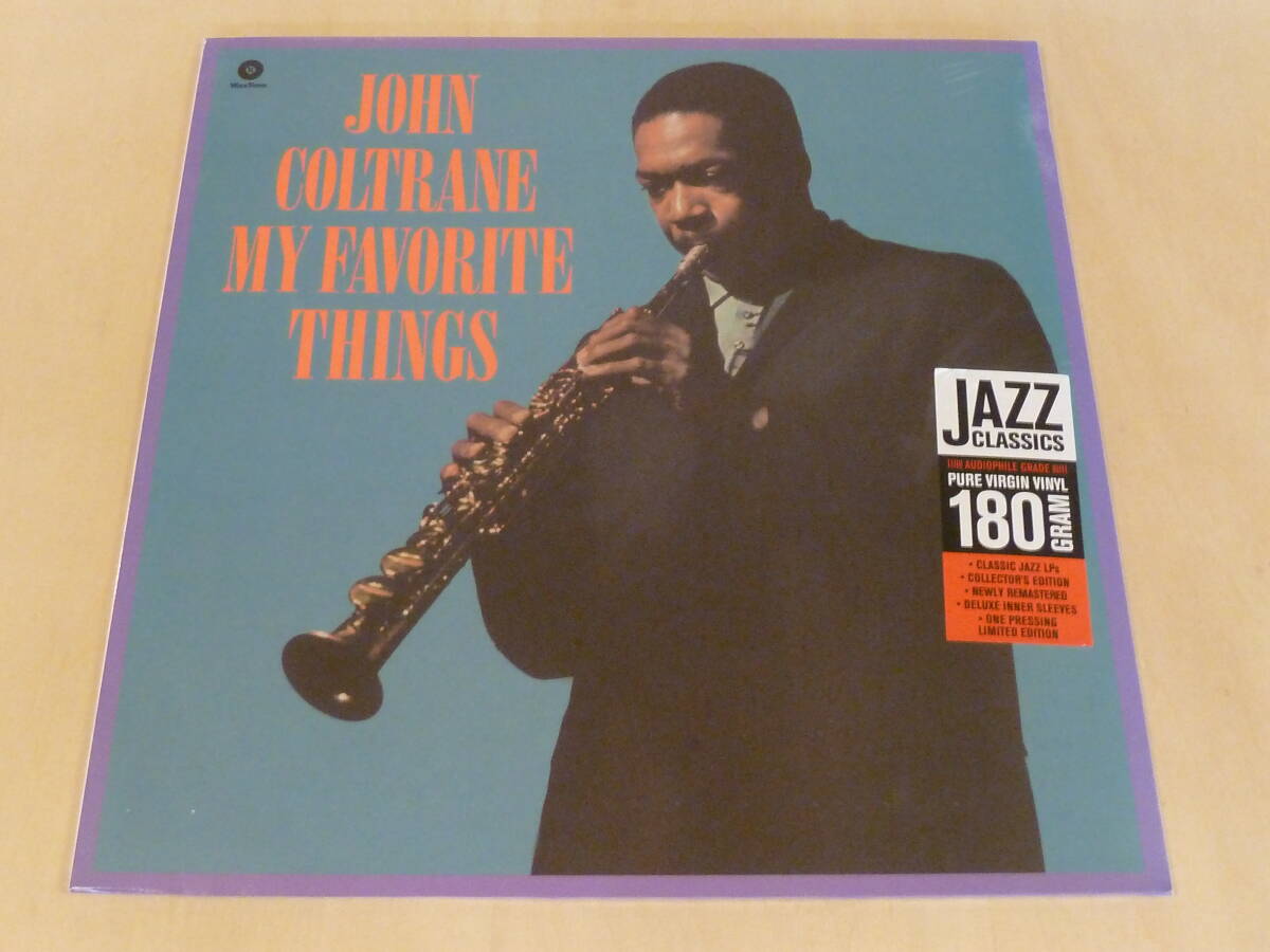 未開封 ジョン・コルトレーン My Favorite Things 限定リマスター180g重量盤LPボーナス1曲追加 John Coltrane Summertime McCoy Tyner拍卖