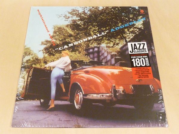 未開封 キャノンボール・アダレイ Sophisticated Swing限定リマスター180g重量盤LP+ボーナス1曲 Cannonball Adderleyベンツ 美女カージャケ拍卖