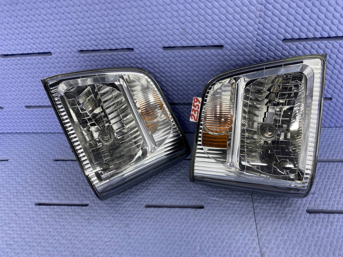 2359 * ヘッドライト 左右 レべ付 MITSUBA VC02-001 TT2 TV1 TV2 TW1 TW2拍卖