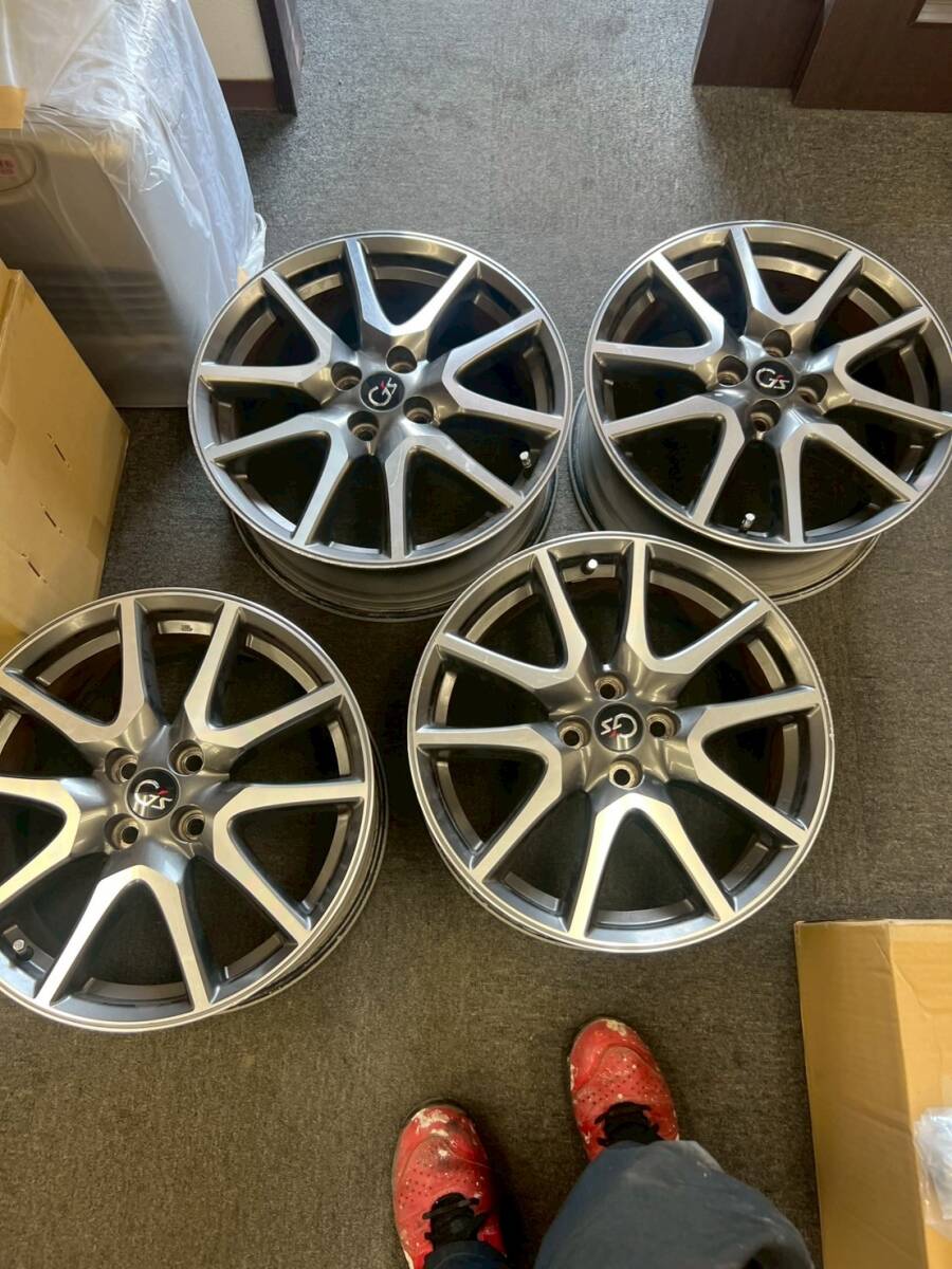 Y1290 R16 PCD100 4H 7J +50 ヴィッツG's純正ホイール 4本セット 拍卖