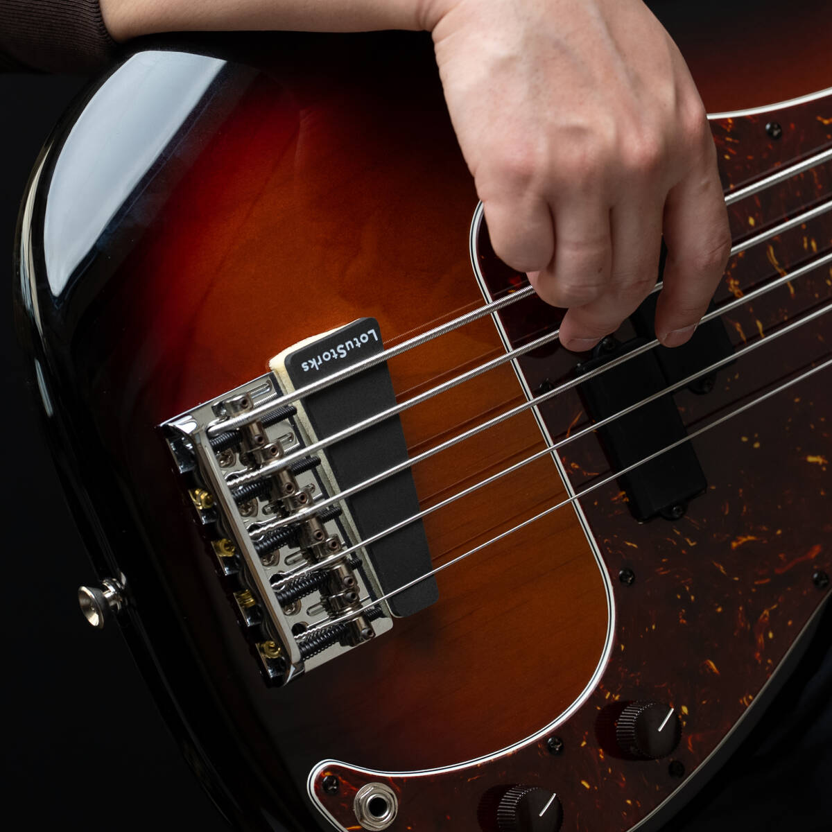 5弦ベース専用ミュートKABUKI MUTE bitter/Lotustorks 9拍卖