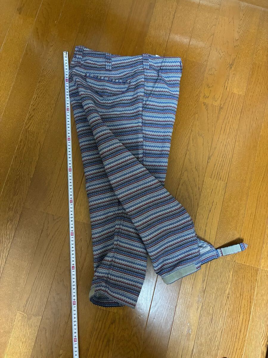 In bloom!七部丈デザインパンツ・サイズM 82cmぐらい拍卖