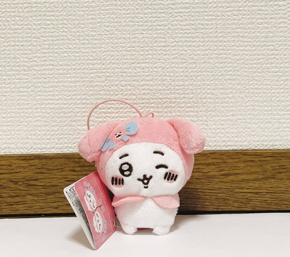 ちいかわ サンリオキャラクターズ マイメロディ マイメロ ぬいぐるみ マスコット サンリオ拍卖