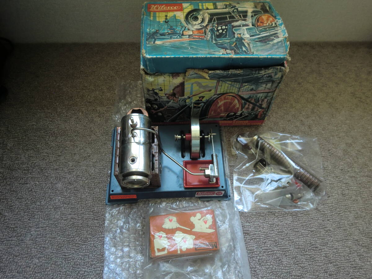 Wilesco ヴィレスコ D6 蒸気 スチームエンジン 西ドイツ製 中古拍卖
