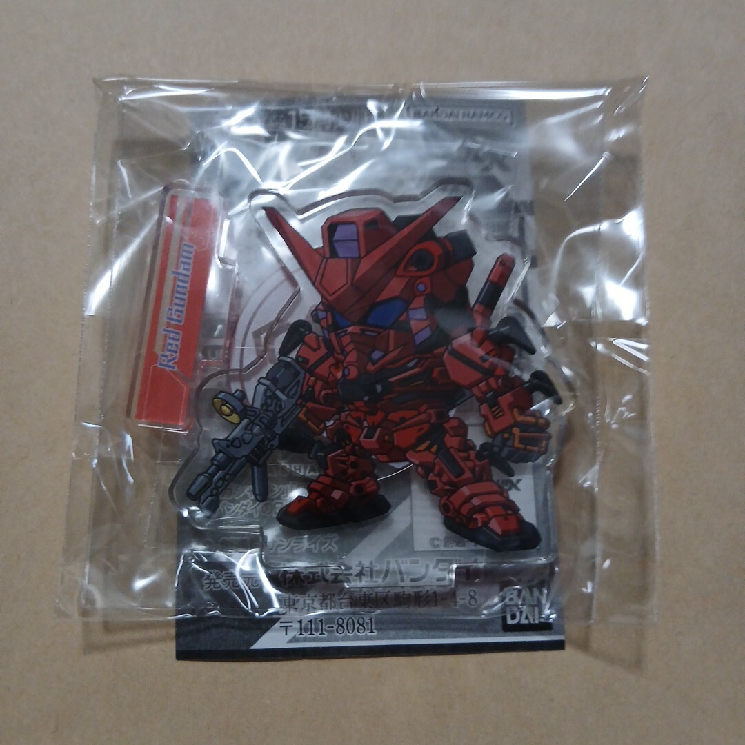即決 機動戦士ガンダム ジークアクス アクリルスタンド 赤いガンダム ガシャポン拍卖