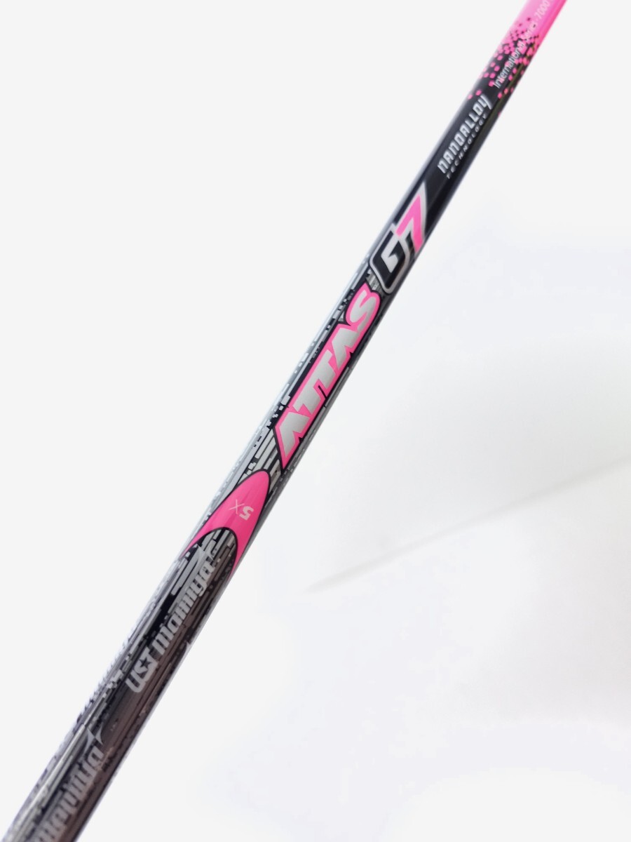 限定カラー ATTAS G7 5X シャフトのみ ドライバー用 レアスペック ピンク PINK拍卖