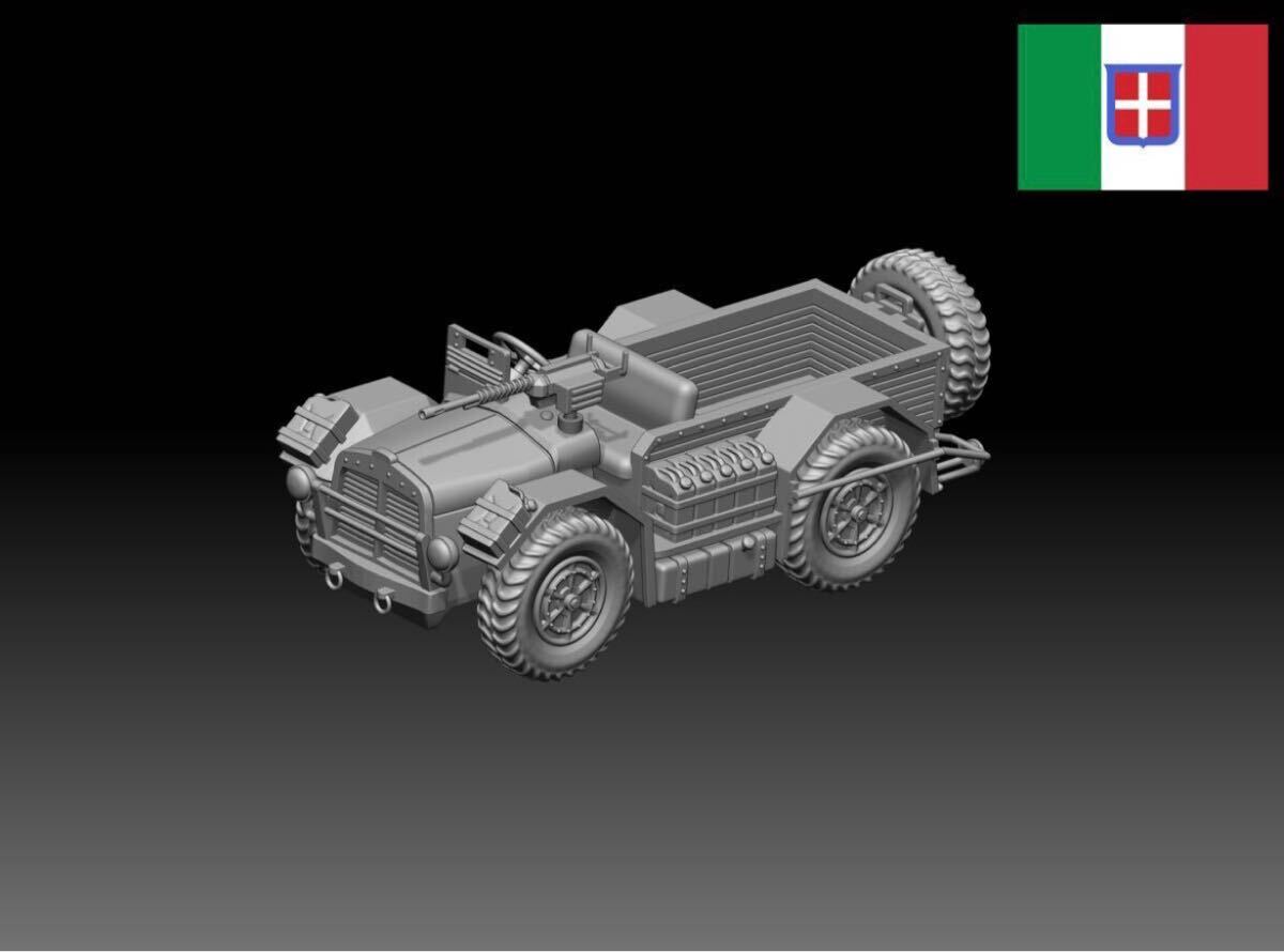 1/35 レジンキット WW2イタリア軍 SPA-ヴィベルティ AS43 小型軍用車両 250530拍卖