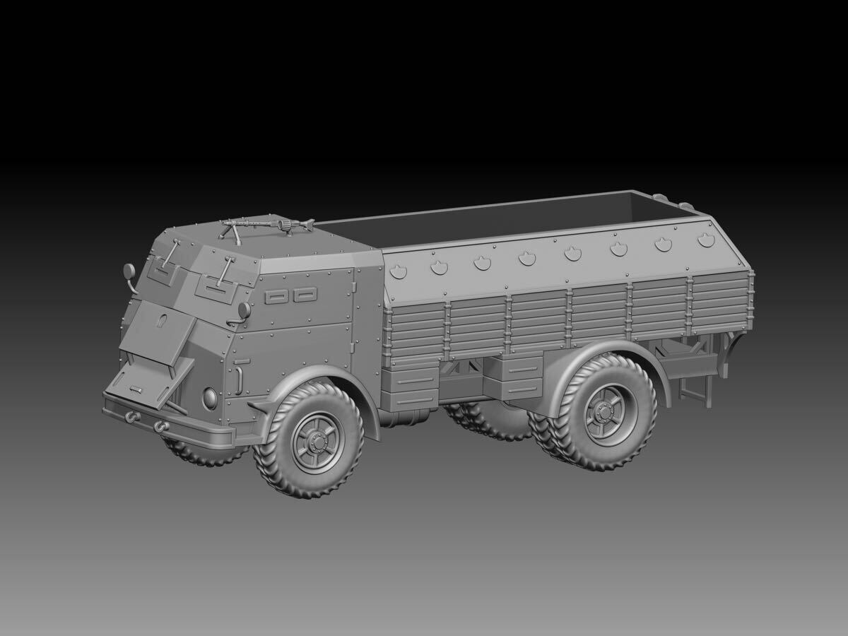 1/35 レジンキット WW2イタリア軍 フィアット 665NM プロテット 装甲兵員輸送車 250621拍卖