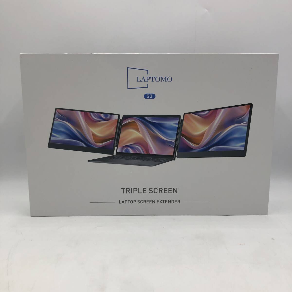 【通電確認済】Laptomo S3 ノートパソコン デュアルモニター14インチ FHD 1080P IPS モバイルモニター /Y30690-I1拍卖