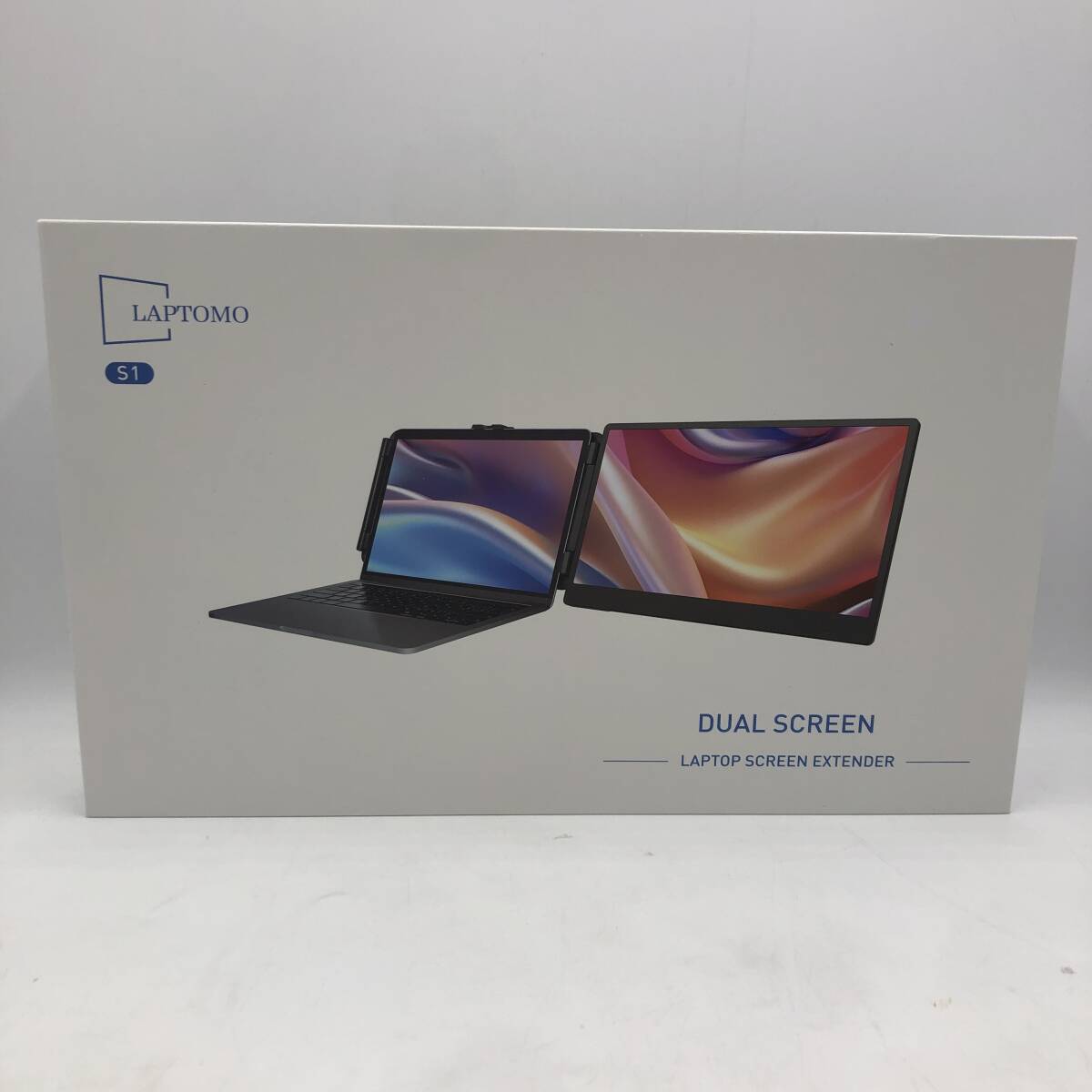 【通電確認済】LAPTOMO S1 デュアルディスプレイ ダブルモニター 14インチ /Y30691-I1拍卖