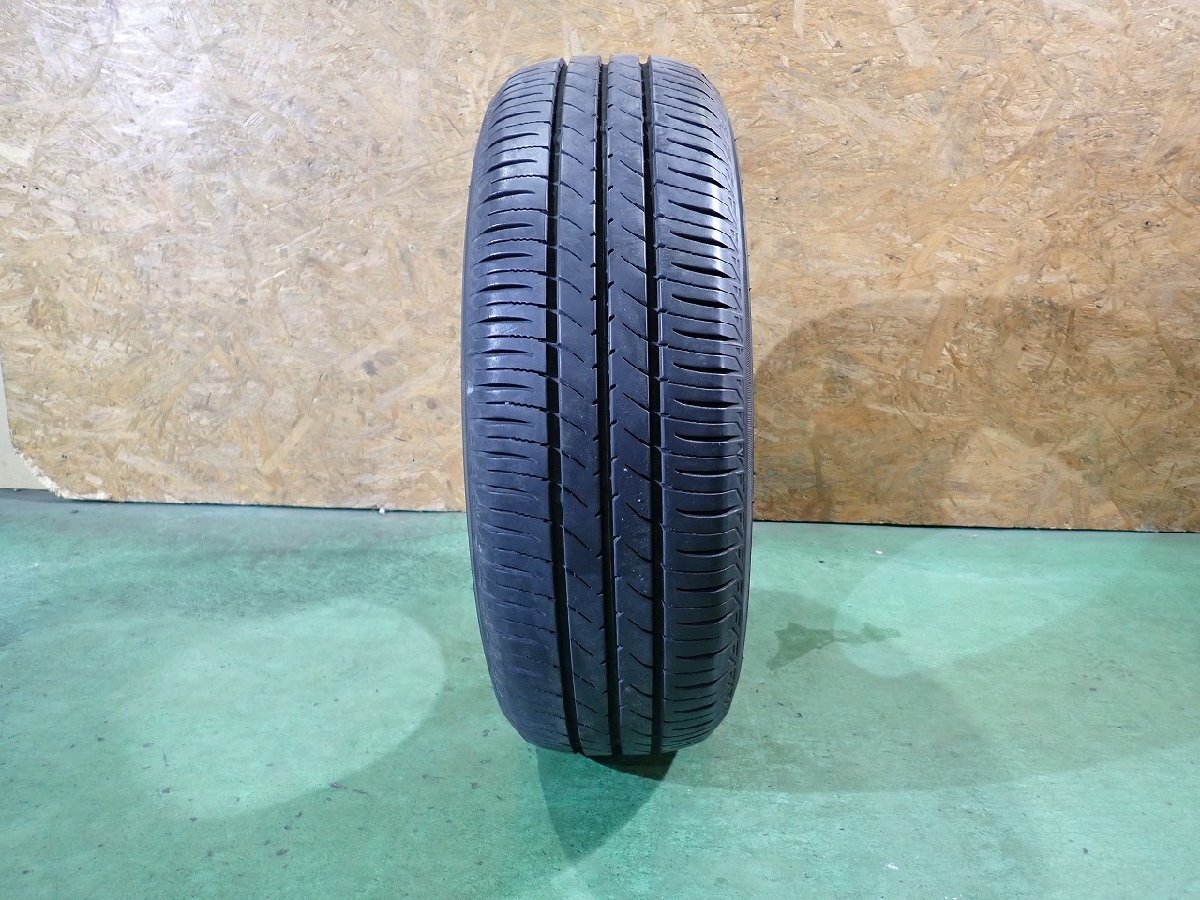 RK10966【送料無料175/65R14】1本 TOYO トーヨータイヤ ナノエナジー3+ 中古夏タイヤ フィット パッソ キューブ ≪即決≫拍卖