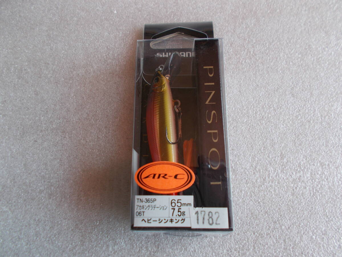 シマノ カーディフ ピンスポット 65HS AR-C  アカキングラデーション ヘビーシンキング 展示品 未使用拍卖