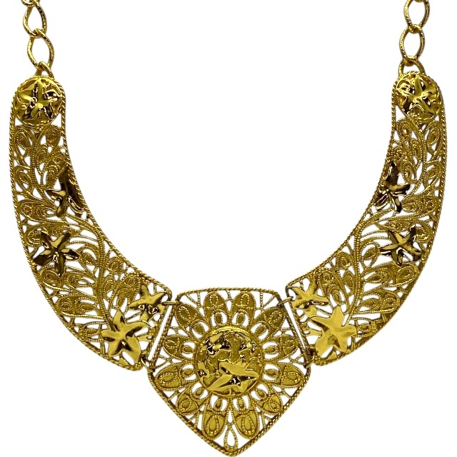 BARRERA for AVON ホセ・マリア・バレラ ヴィンテージ ネックレス ジュエリー アクセサリー 小物 GP ゴールド拍卖