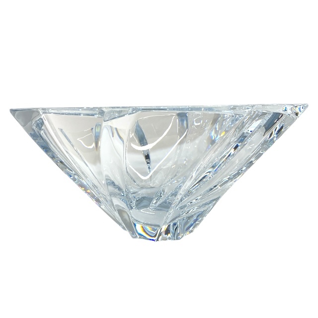 【未使用美品】Baccarat バカラ オブジェクティフ サラダボウル フルーツボウル クリスタルボウル クリア ガラス インテリア オブジェ拍卖
