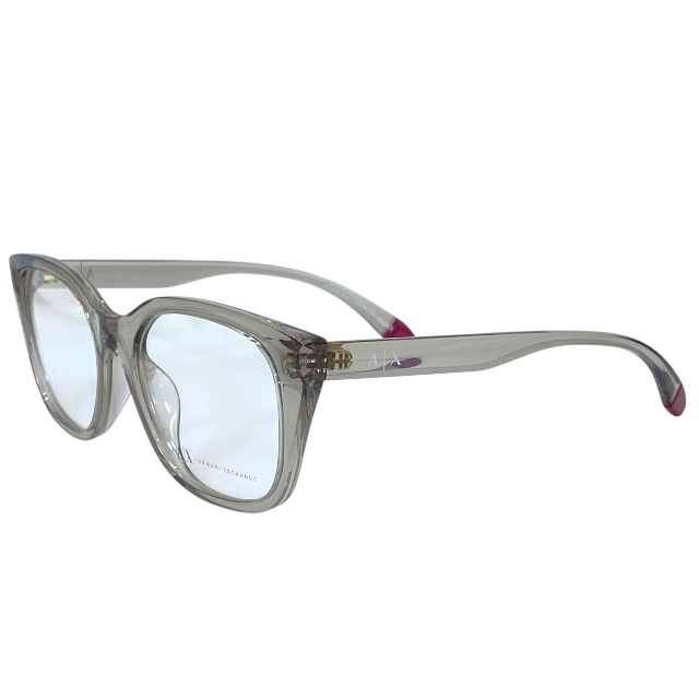 ARMANI EXCHANGE アルマーニ エクスチェンジ AX3099L 8240 53□18 140 サングラス メガネ アイウェア 小物 ロゴ プラスチック クリア拍卖