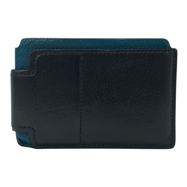 HERMES エルメス 3CC カードケース パスケース 名刺入れ コンパクト レザー ブラック ヴェールボスフォール拍卖