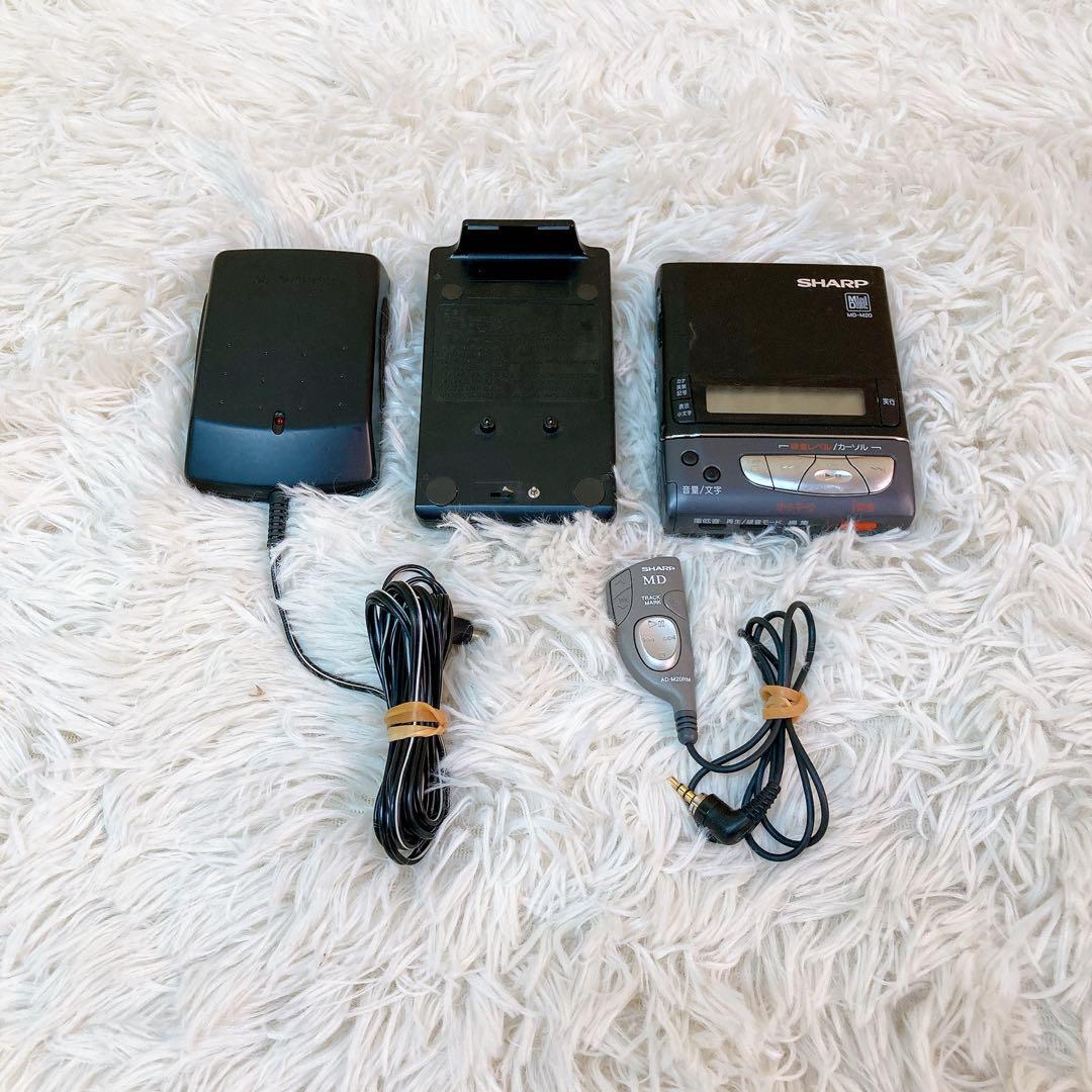 SHARP シャープ MD-M20 MD ポータブルレコーダー拍卖